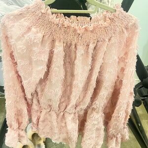 Elegant Pink Women's Top